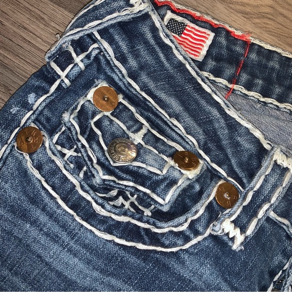 Womens size 27 True Religion Becky Super T jeans - Picture 14 of 15